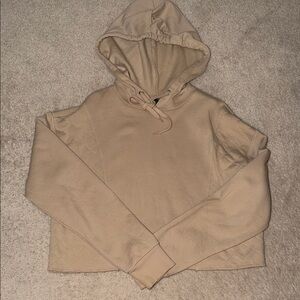 Crop Hooded Sweatshirt Extra Small